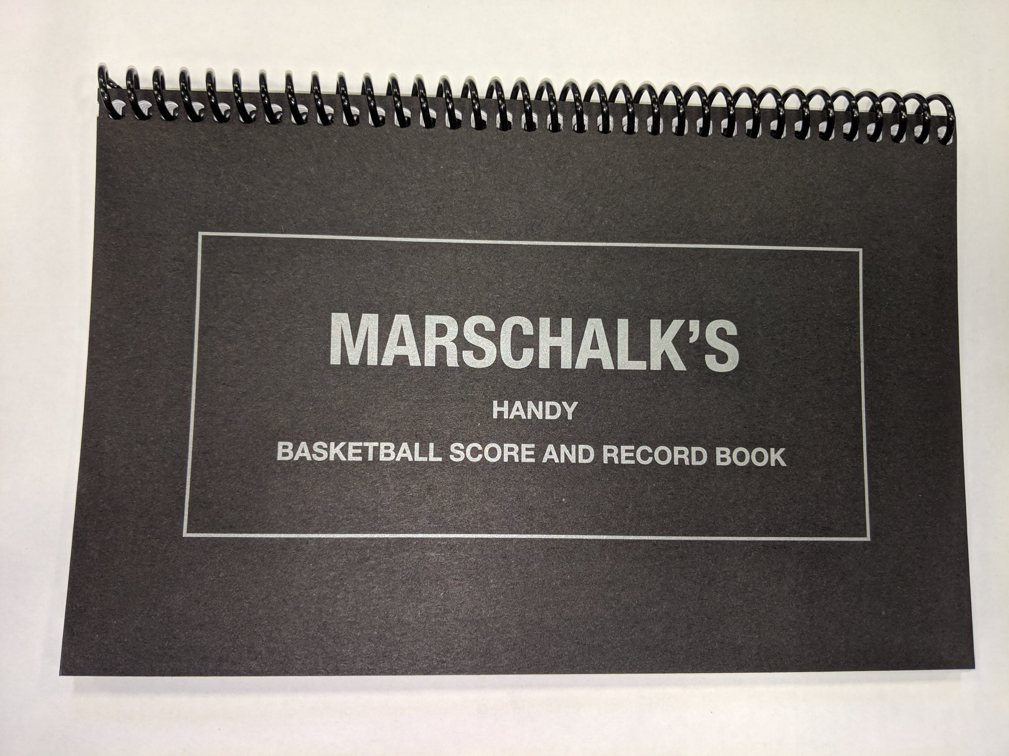 MARSCHALK BASKETBALL SCOREBOOK
