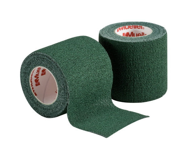 2" COHESIVE SPATTING TAPE GREEN ROLL